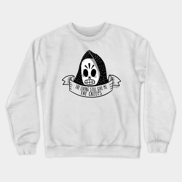 Grim Fandango Crewneck Sweatshirt by Biscuit